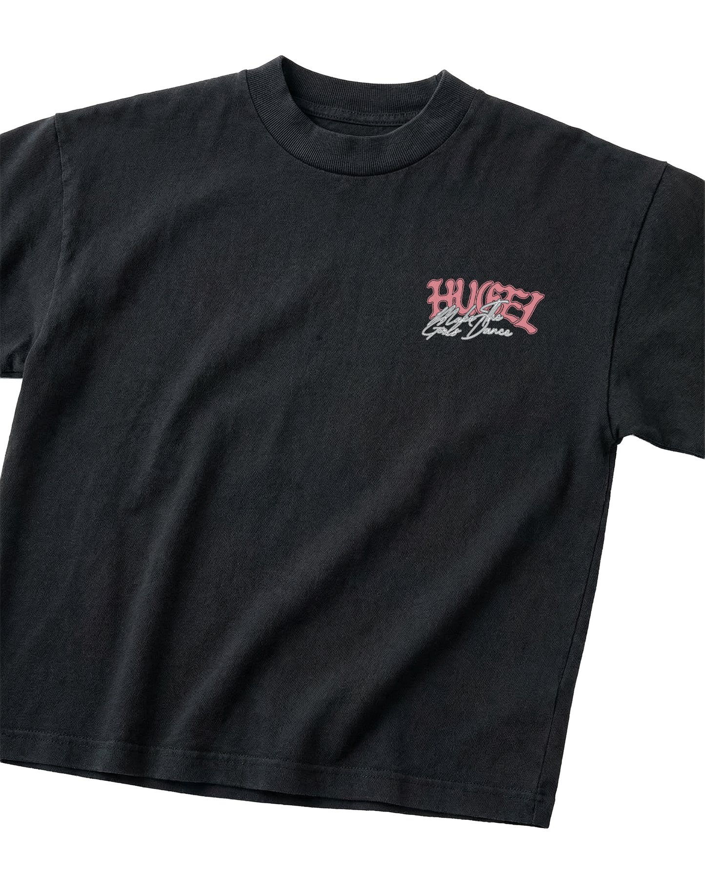 HUGEL x MAKE THE GIRLS DANCE TEE - BLACK