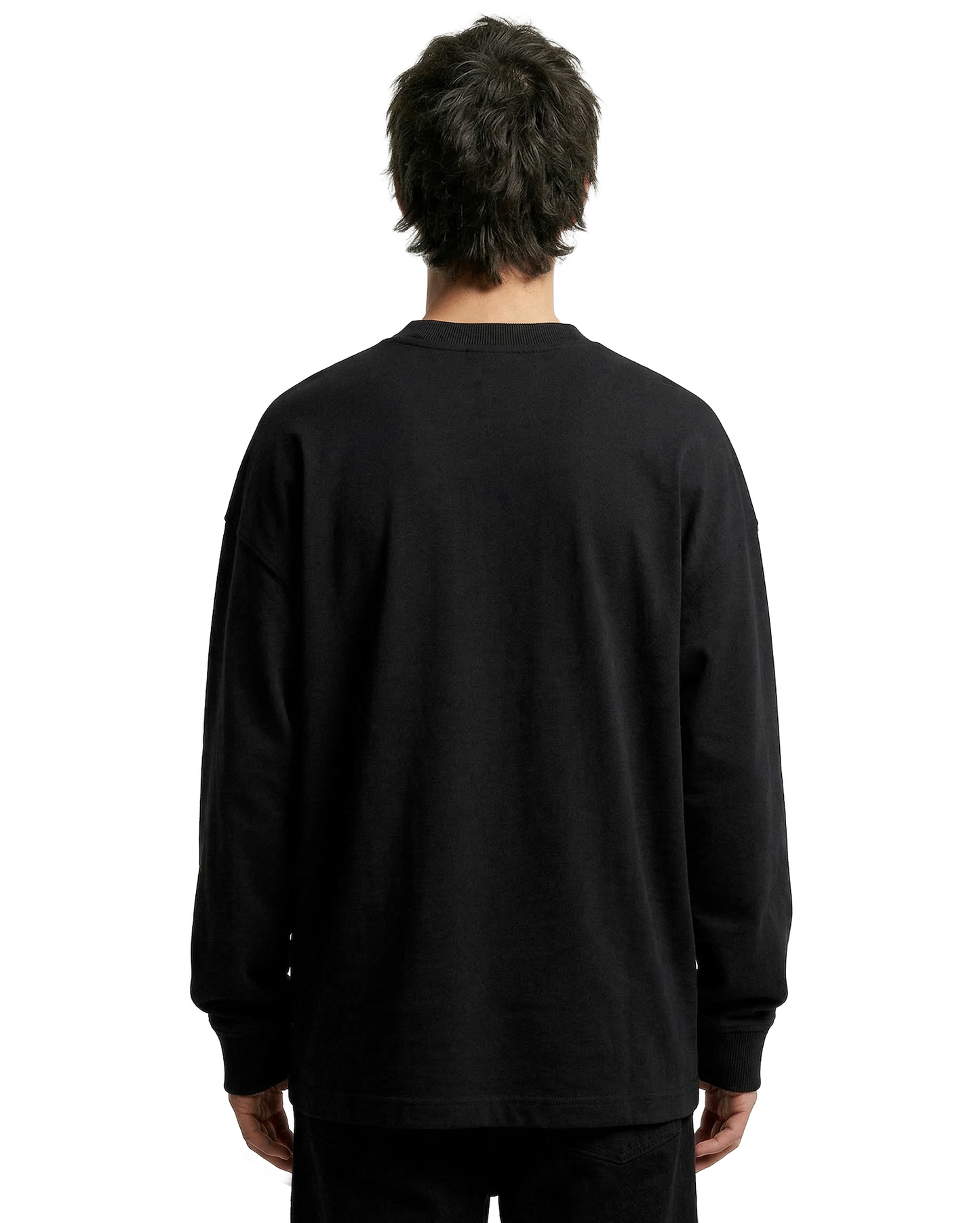 CLAUDIA LONG SLEEVE TOP - BLACK